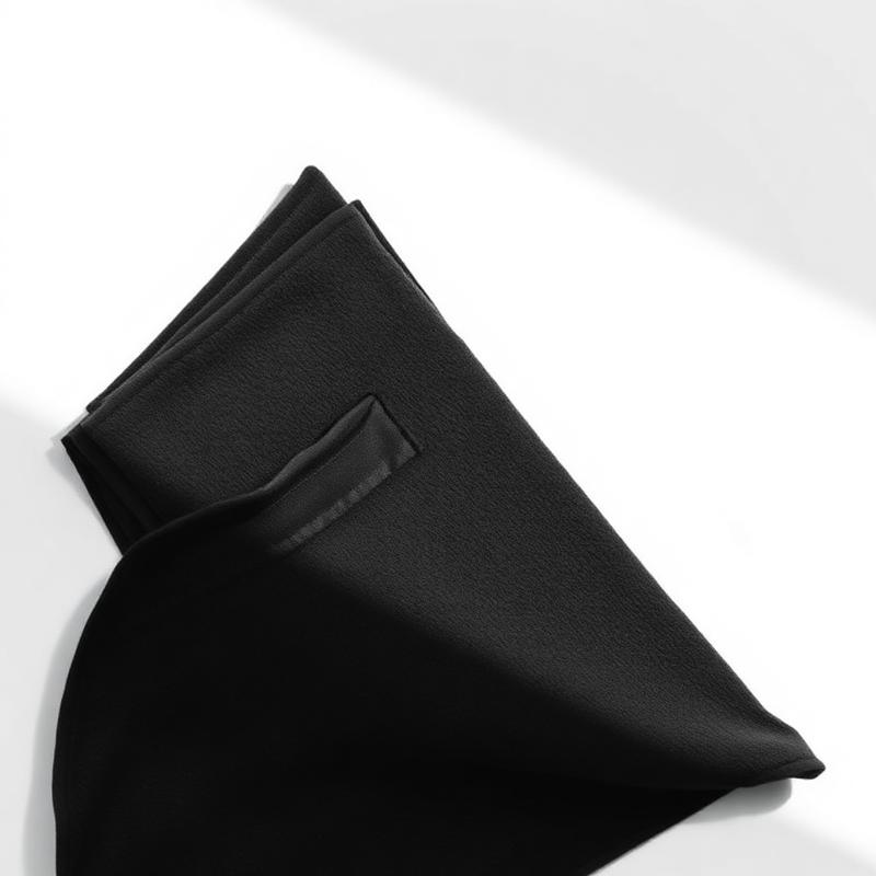 Black Disposable Eco Towels 40cm x 70cm